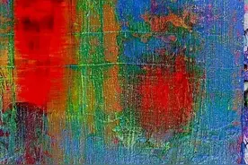 张永胜“光与色”抽象艺术系列作品450号图片