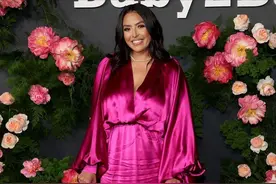 科比遗孀：39岁瓦妮莎体重近180斤，穿粉裙好美，不输卡戴珊图片