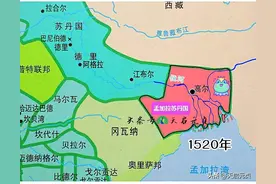孟加拉国版图变迁：从大孟加拉变为小孟加拉，为何国土少了一半？图片
