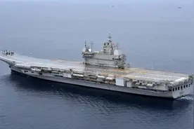 拦阻索未安装，舰载机没着落，印度首艘国产航母何时才能服役？图片