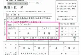 入籍日本一定要改姓吗？图片