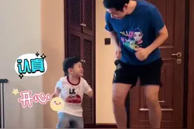 教2岁的儿子练球！许昕带娃玩嗨了，刘诗雯盼福原爱给她做美甲图片
