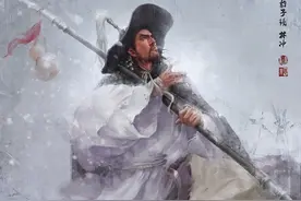 《水浒传》中到底有几位英雄能够单挑打赢林冲？其中还有一名女将图片