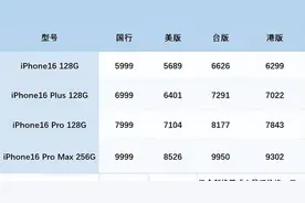 iPhone16国行、港版、台版、美版价格对比，哪里最便宜？_VE图片