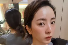 李思思减肥好拼，早上空腹健身午餐吃沙拉，网友：真的是饿出来的图片