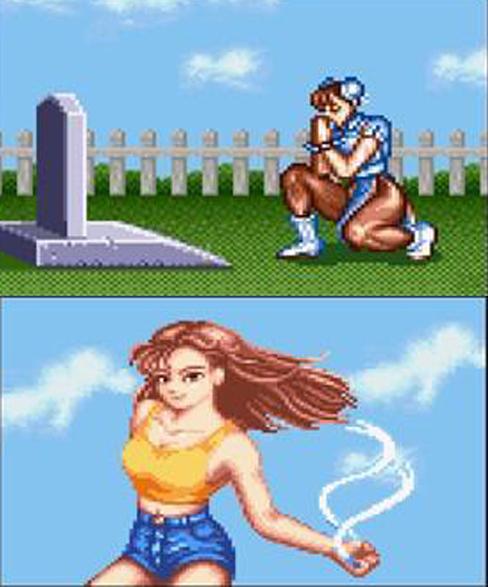 《街霸2》移植到MD和SFC平台后，效果和街机版区别太大