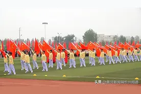 定襄县举办2023年中小学生田径运动会图片