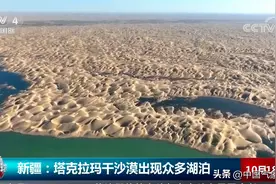 新疆沙漠出现大量湖泊，种树的好机会来了？专家分析：没那么简单图片