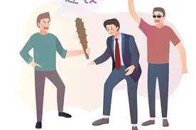 以案释法：有组织犯罪之“软暴力”讨债图片