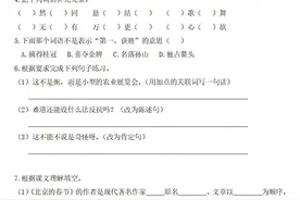 六年级语文下册：第一、二单元《基础知识复习检测》+答案图片