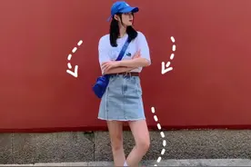 拍照姿势不单调，8个万能拍照站姿，显瘦显腿长，拍照很自然图片