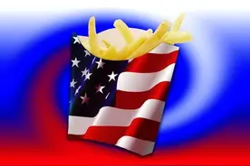 为薯条改名，就因为法国不支持美国攻打伊拉克图片