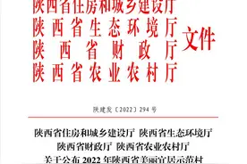 202个村入选2022年陕西省美丽宜居示范村图片