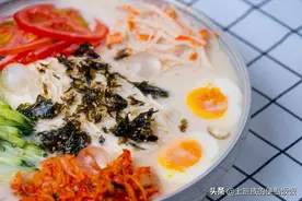 煮面加点它，冰爽劲道，汤汁浓郁，太香了图片