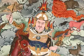 世界上最长的小说《格萨尔王》图片