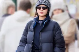 今年回头率最高的打扮：棉服+瑜伽裤！时髦显瘦，杨幂秦岚都爱了图片