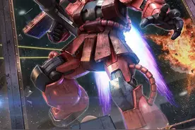 机动战士高达街机游戏卡牌插画集，扎古、重炮、风灵高达等图片