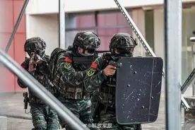 酷！直击武警特战队员演练现场图片