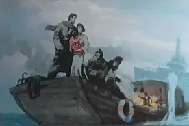 特务上船挨个搜身，23岁女特工为保护密码本，与丈夫相拥，携两岁儿子跳入大海图片