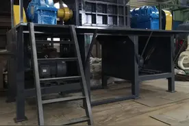 废钢撕碎机组成及工艺流程图片