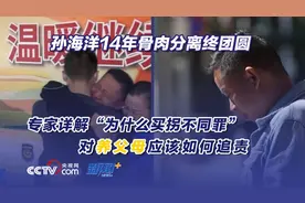 孙海洋14年骨肉分离终团圆 专家详解：为什么买拐不同罪图片