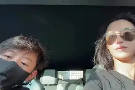 张柏芝开豪车送娃上学！二儿子神似谢霆锋，母子俩疑未系安全带图片