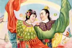 年画记忆｜神话仙女13幅，美丽的神话图片