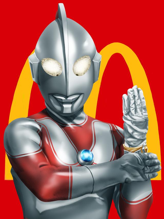 麦当劳联动杰克奥特曼主题汉堡公开 光之国专属补充能量的美食