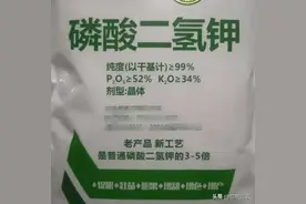 磷酸二氢钾、芸苔素内酯是优质叶面肥和生长调节剂，多长时间见效图片