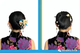 【持续年轻】50+姐姐必看！穿旗袍梳这2款发型，端庄大气又简单！图片