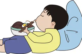 吃饭速度过快，不仅容易导致糖尿病，还对身体有5种危害图片