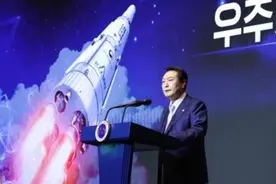 “世界”号火箭勉强上天，尹锡悦又“自豪”了，称韩国世界第七图片