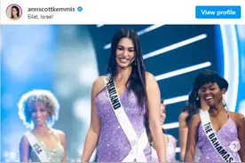 泰国佳丽止步环球小姐16强，印度佳丽摘桂冠图片