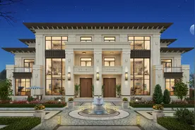 分享3套适合兄弟俩一起建的双拼别墅，好兄弟，一辈子图片