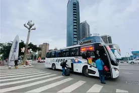 9月20日，德阳到新都地铁3号线摆渡车恢复运营图片