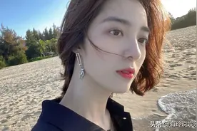 万鹏，屏幕上的彪悍女汉子，现实生活的她，美得让人窒息图片