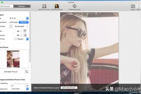 mac上如何将照片添加马赛克图片