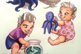 反派小的时候也一样可爱，为了剧情牺牲了颜值，其实也挺可怜的图片