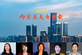 陕西西安2023年五大女富豪，三人身价超百亿，两位女博士齐上榜图片