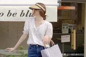 今年穿裤子流行“过膝不过踝”，显高显瘦还时髦，尤其适合小个子图片