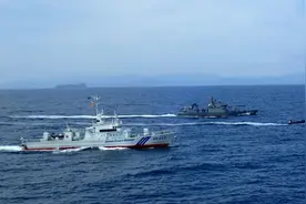 日本正为开战做准备？两大海上力量首次演习，对钓鱼岛露出獠牙图片