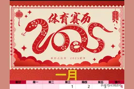 收藏别错过！2025体育比赛日历来了图片