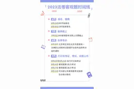 注意！明天零时起，2023年法考客观题考试开始网上报名图片