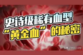 《狂飙》里出现的熊猫血，现实中到底有多罕见？图片