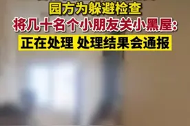 四川雅安一幼儿园为躲避检查将66个孩子关“小黑屋”？教育局回应：正处理此事图片