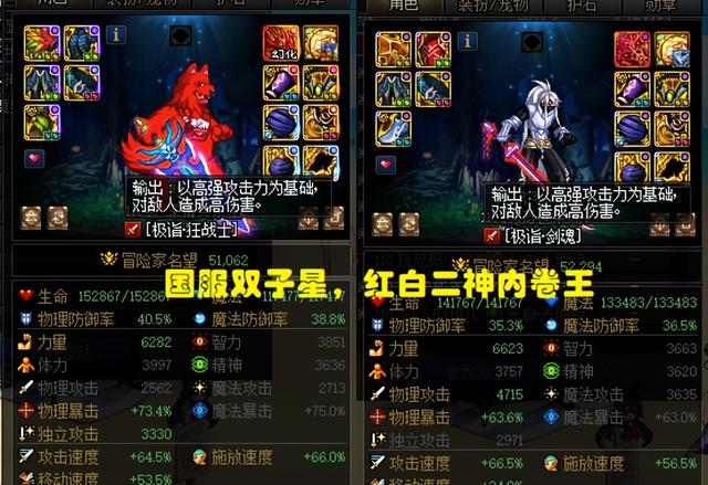 DNF：全职业前500名一览！鬼剑士疯狂内卷，人均5.2名望起步