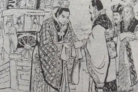 百里奚成为陪嫁奴仪逃走，被秦穆公重视封为相国，随举荐蹇叔图片