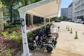 海沧电动自行车公共智能充电站投用！可满足2万辆车的需求图片