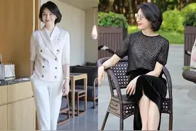 今夏流行一种新裤子，叫“桑蚕丝裤”！修腿显瘦，50、60岁更年轻图片