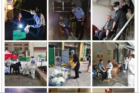 【抗疫一线】贵州贵阳：温馨盒饭送到群众心坎，这位许警官，有点暖~图片